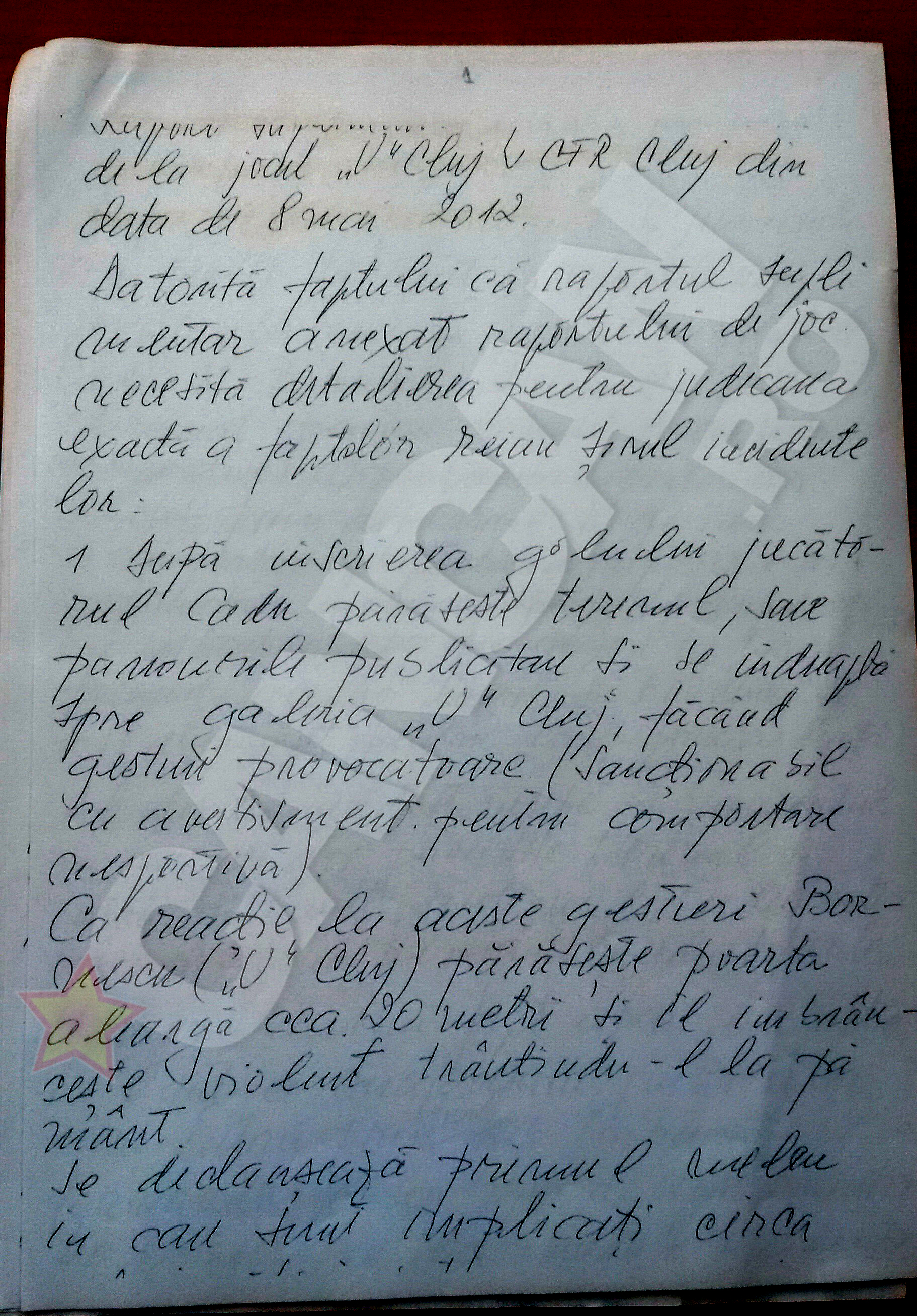 Tudor a explicat ca toate incidentele au inceput de la Cadu