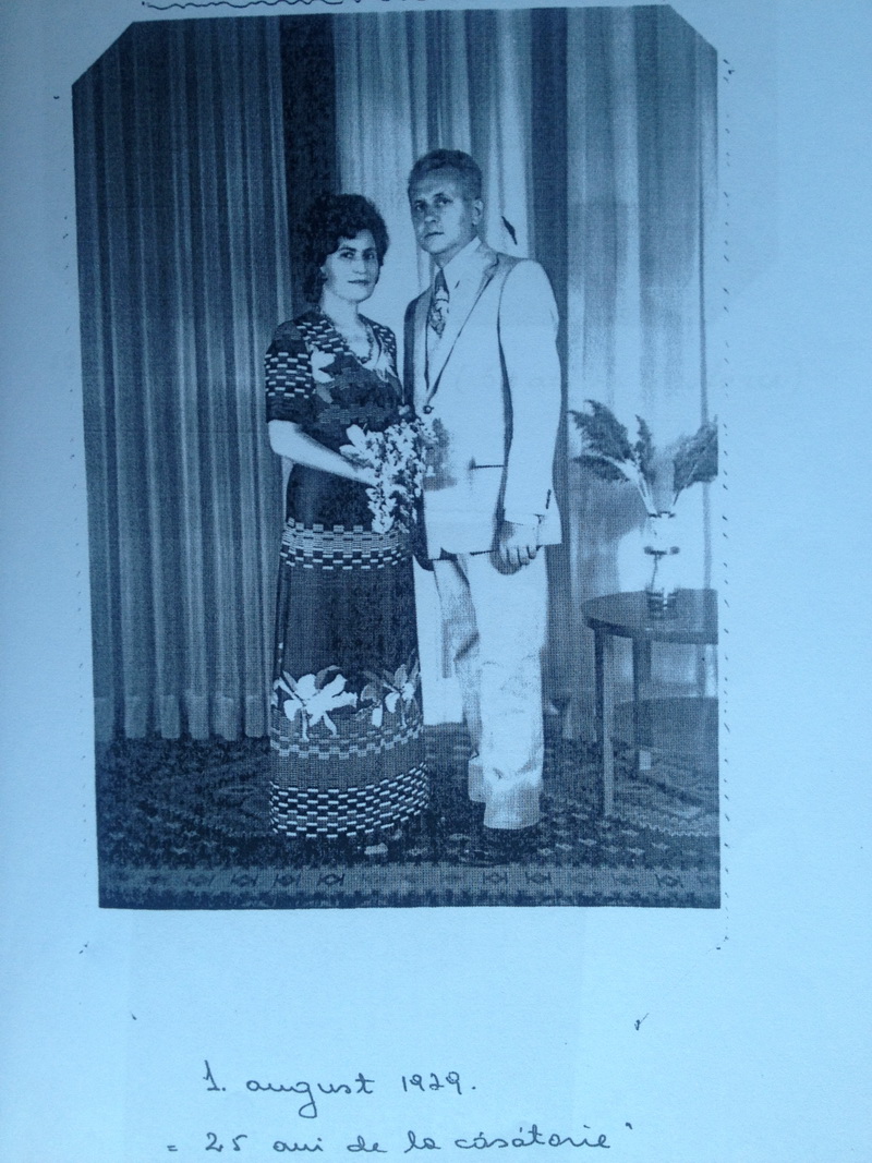 Maria si Mircea Barbu la nunta de argint