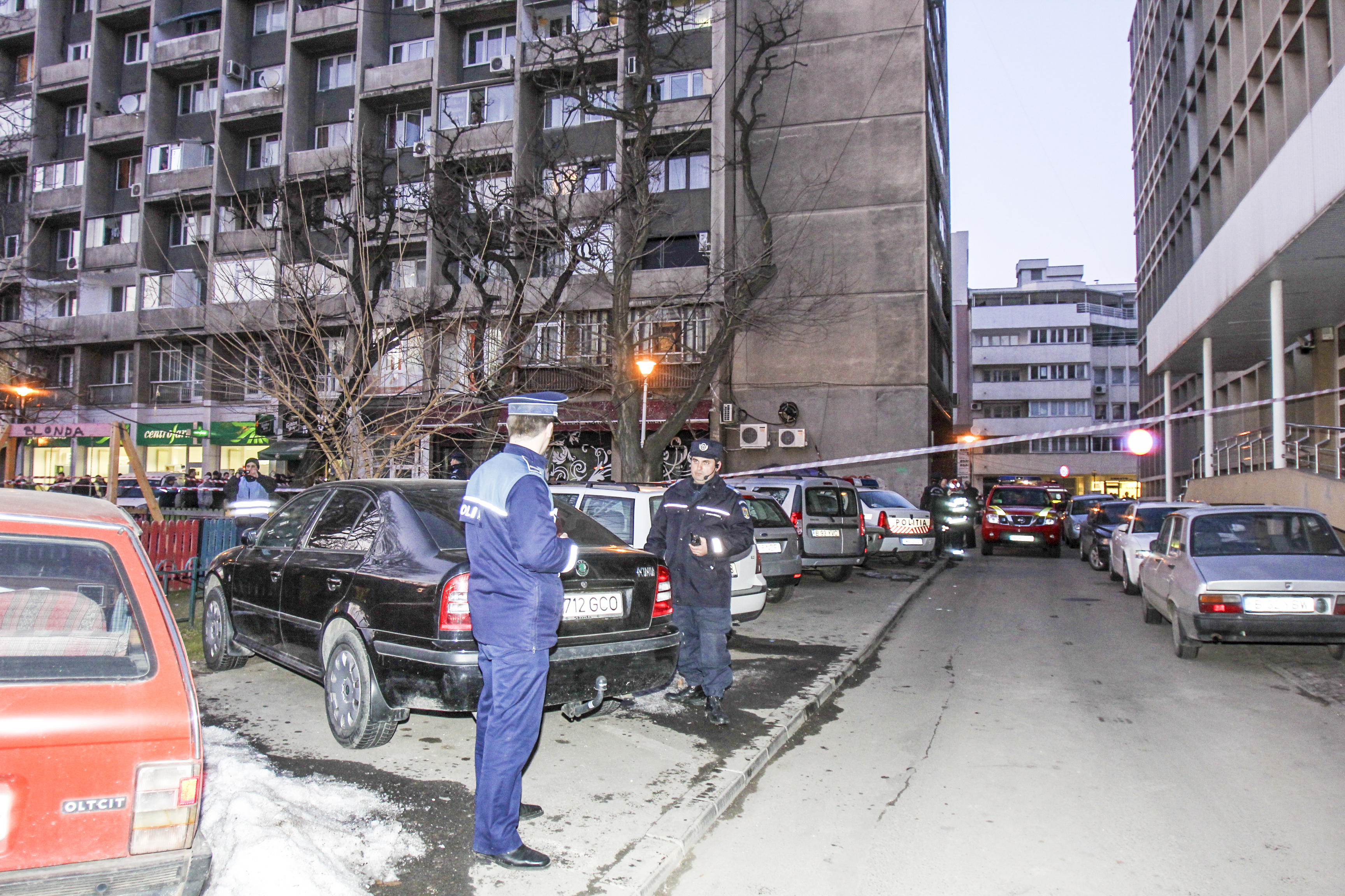 Imagini imediat dupa atacul de la Perla