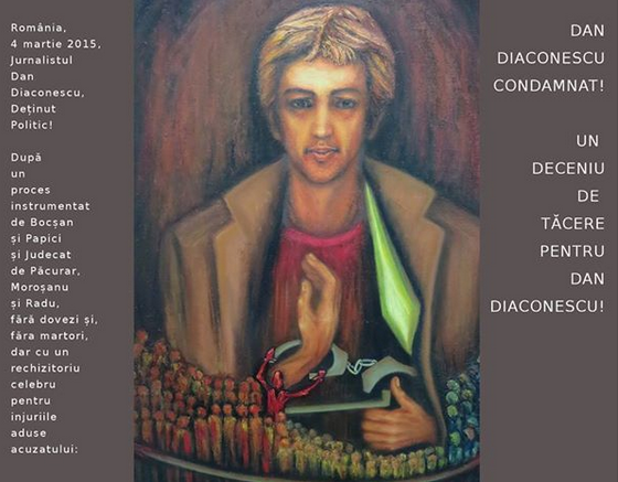 Diaconescu in chip de icoana