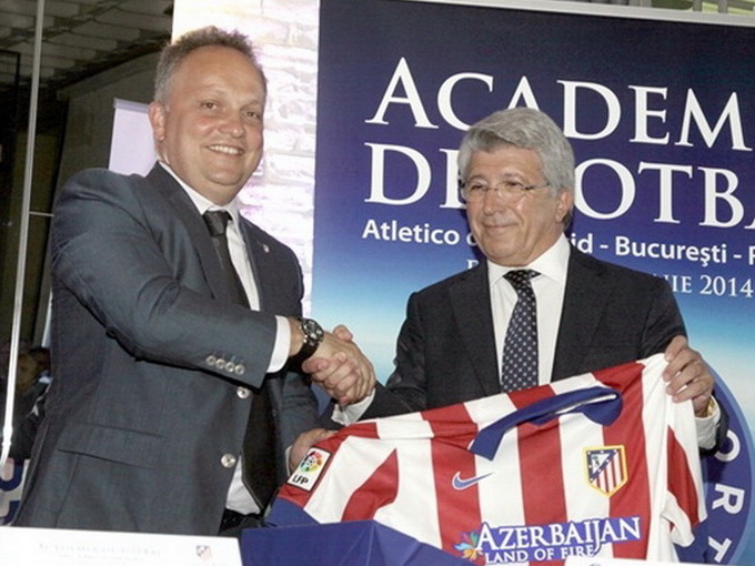 Claudiu Florica a prezentat parteneriatul cu Atletico Madrid