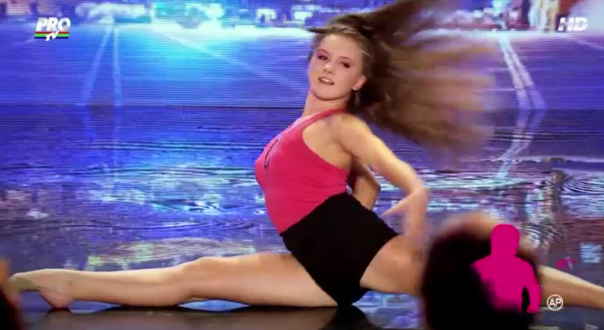 Gimnasta se pregateste intens pentru etapa urmatoare