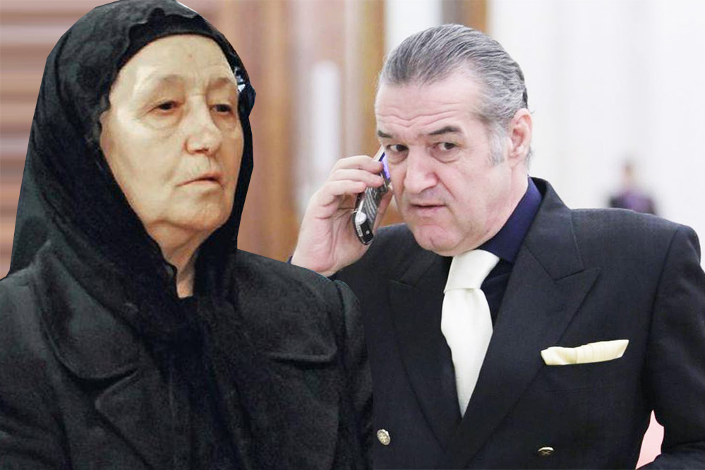 Gigi Becali este foarte atasat de mama sa