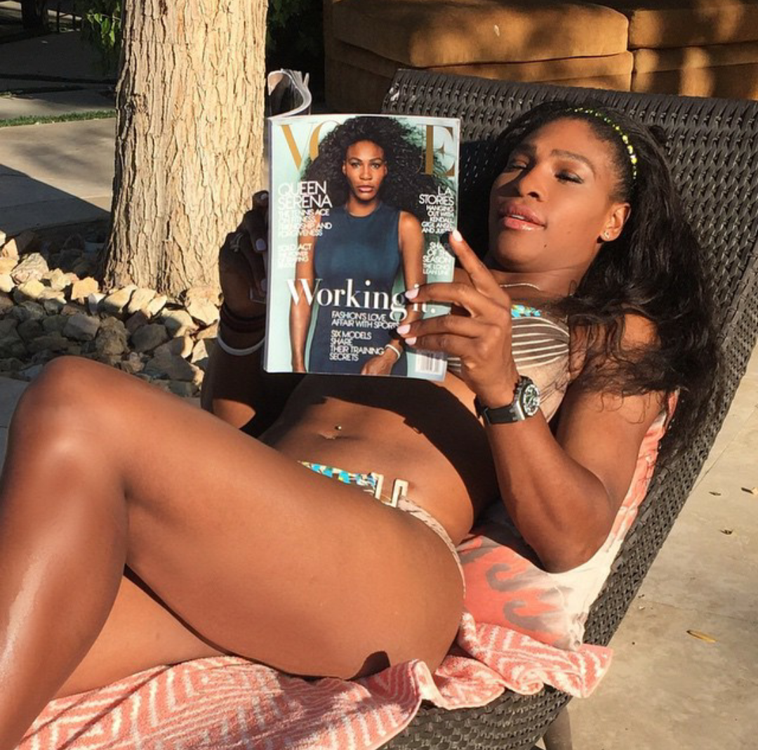 Asa s-a relaxat Serena Williams dupa ce s-a retras din competitie