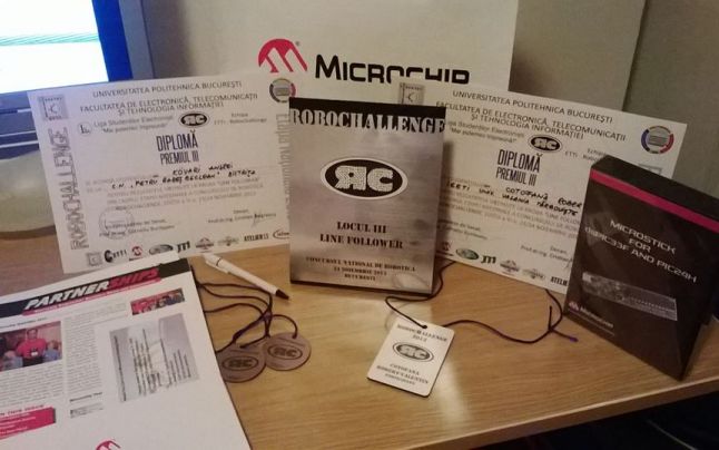 Asa arata robotelul construit de Andrei