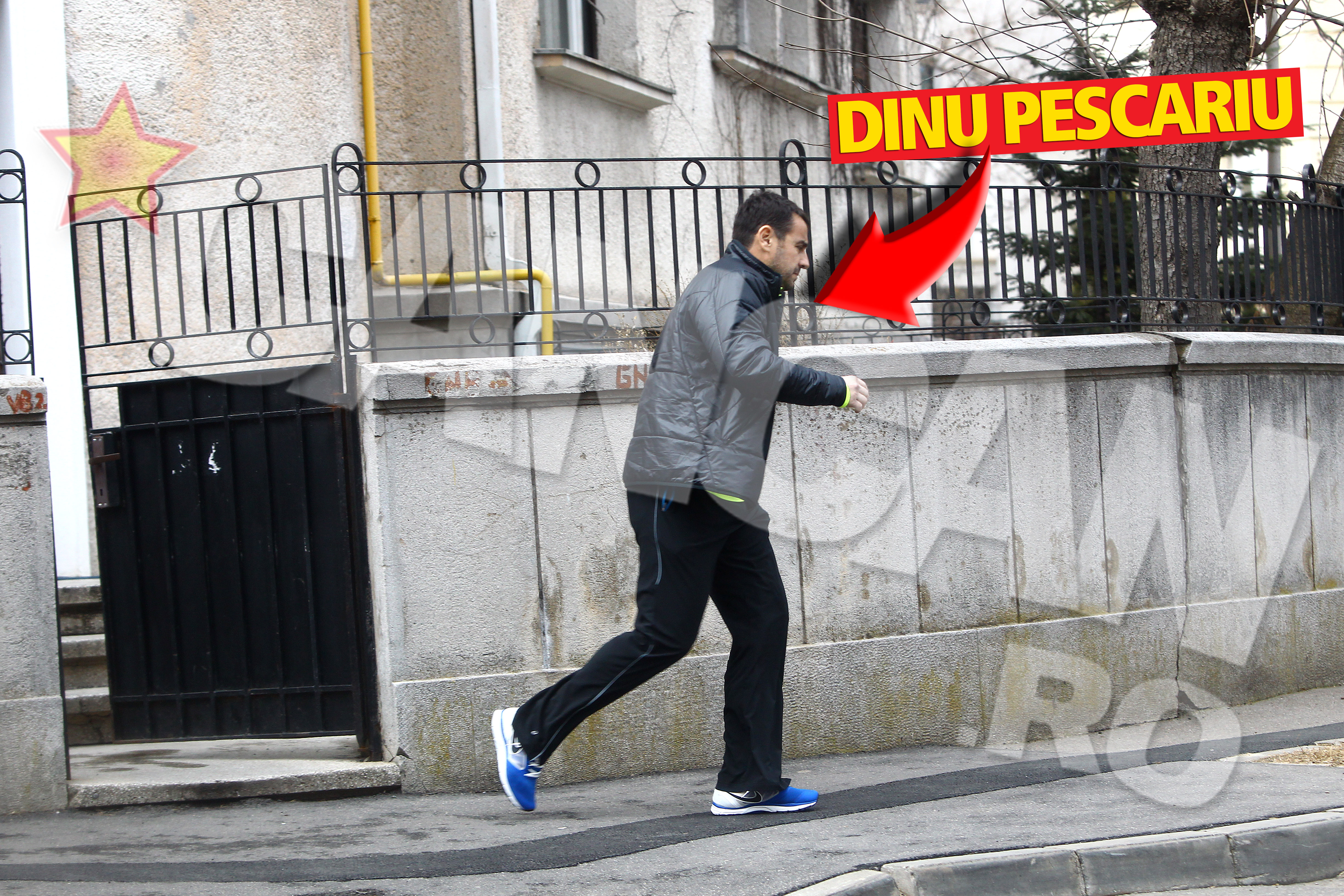 Dinu Pescariu a iesit in fuga de la intalnirea cu Stelu