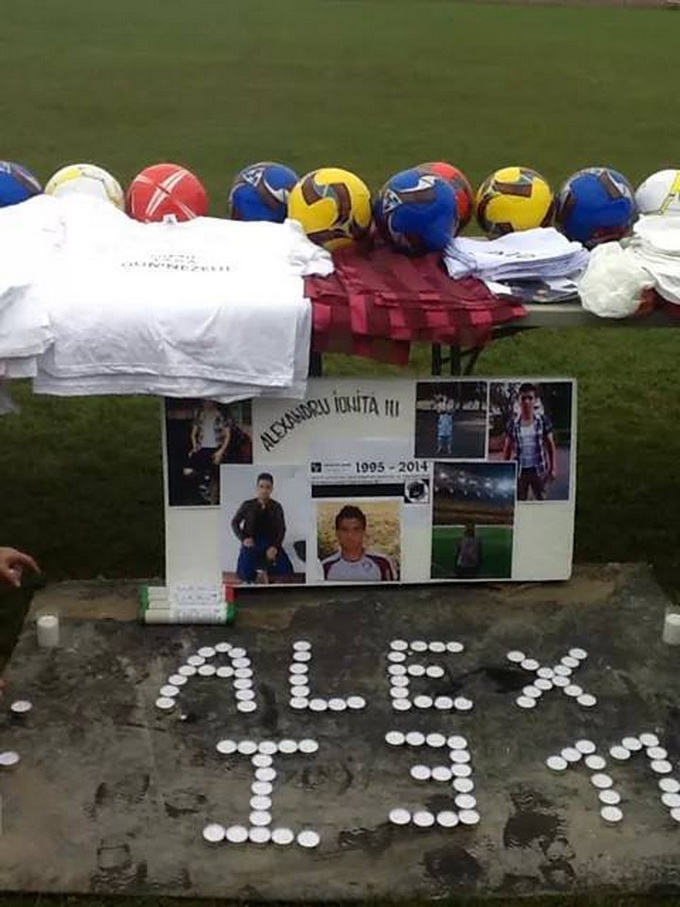 Familia a tinut vie amintirea lui Alex