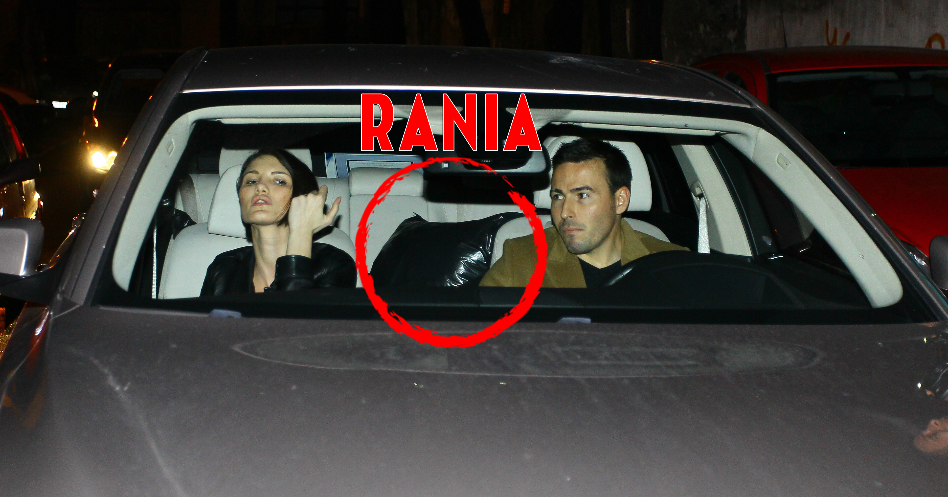 Adrian Cristea a incercat sa isi ascunda fetita pe bancheta din spate