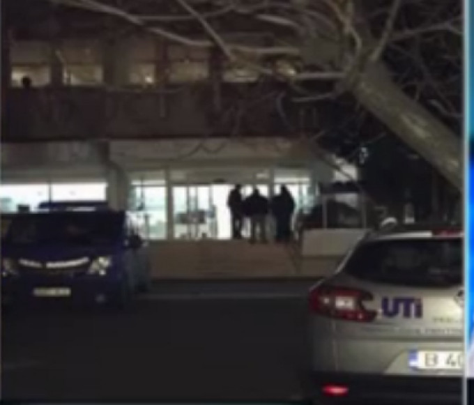 Politistii au sosit de urgenta la locul crimei