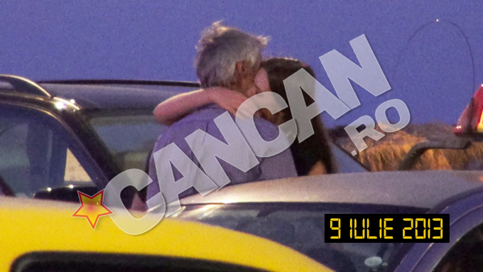 La doar o saptamana dupa escapada nocturna, Teodorovici este filmat alaturi de o alta prezenta feminina