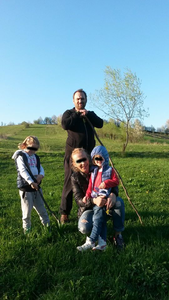 Actorul si familia sa