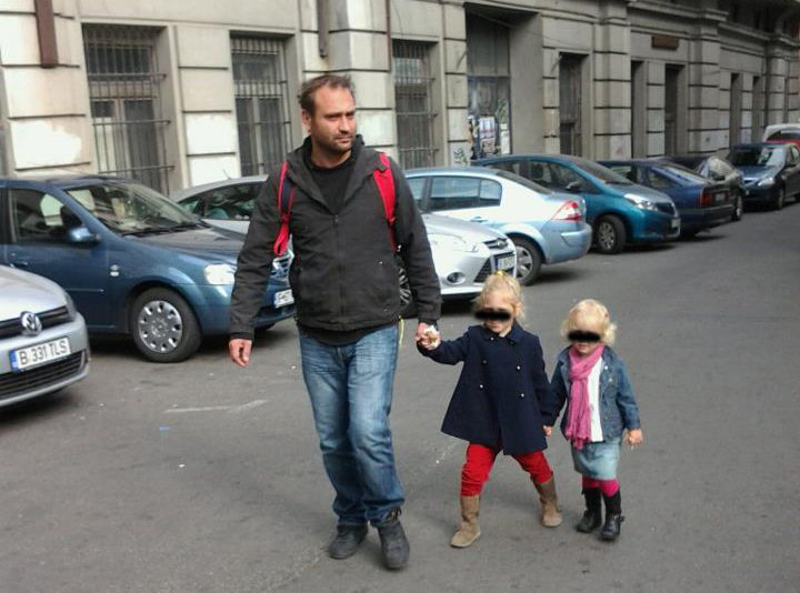 Adrian Vancica este foarte mandru de fetele sale