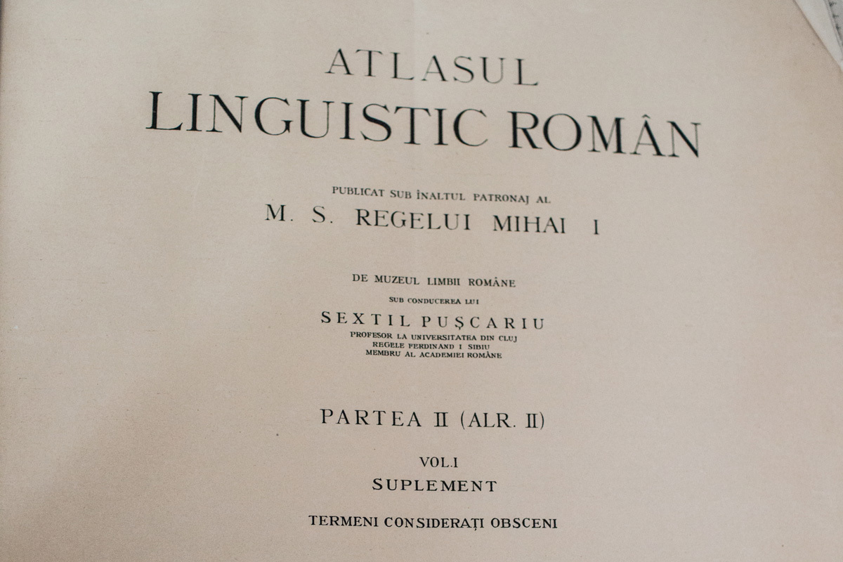 Atlasul lingvistic roman - Cuvinte obscene