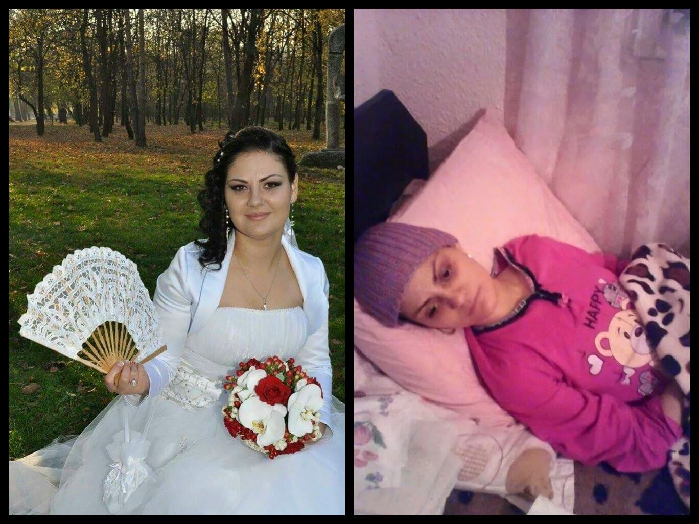 Viata Danielei atarna de un fir de ata