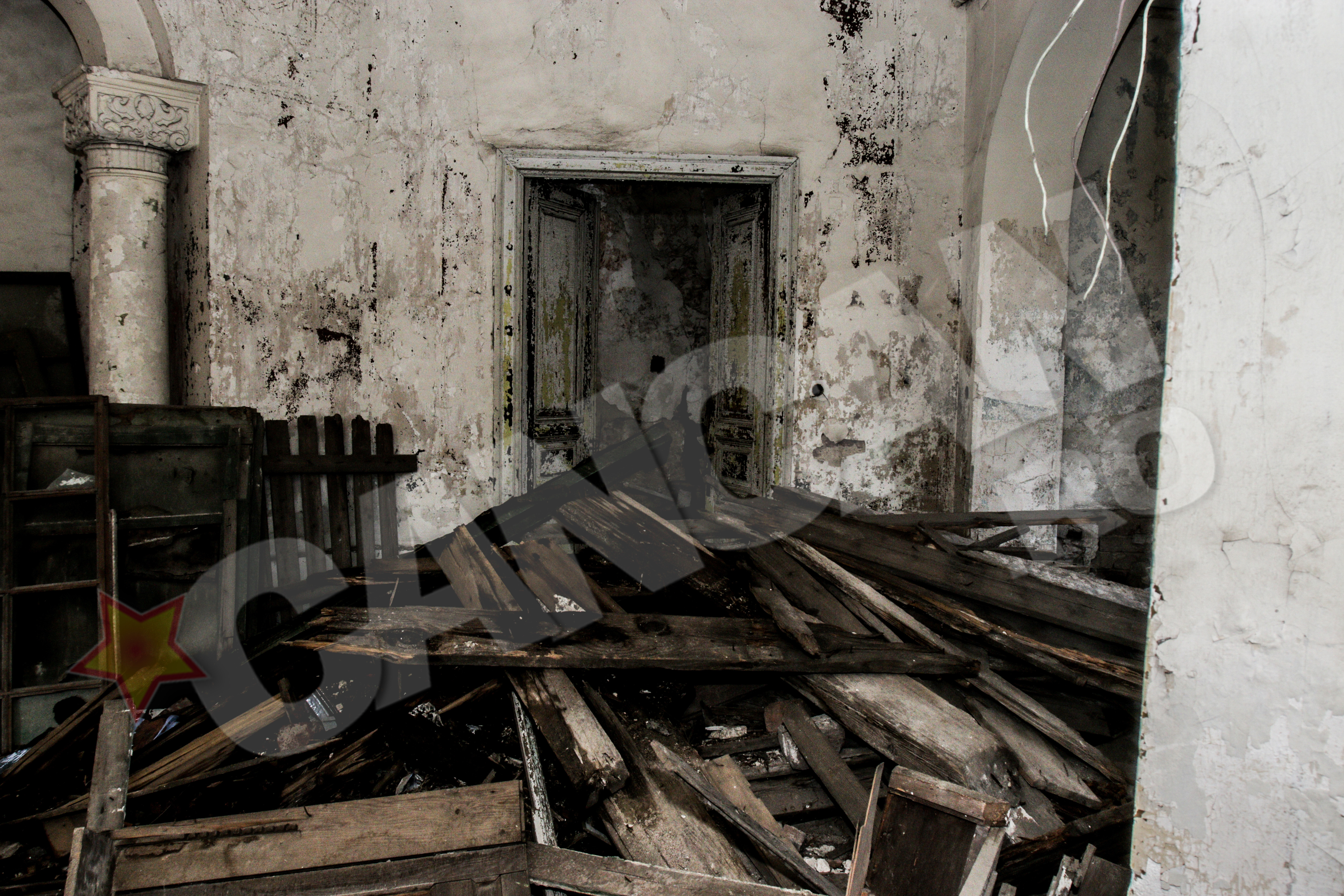 Gradul de degradare al Casei Miclescu este de a dreptul incredibil