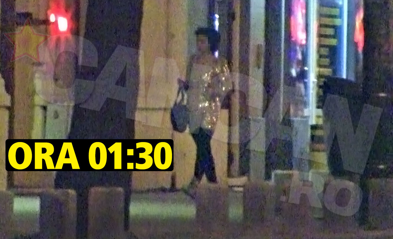 Prezentatoarea TV a ajuns acasa dupa ora 01.30, in noaptea de marti spre miercuri