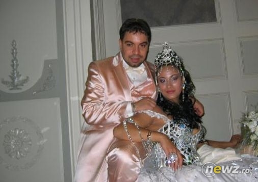 Florin Salam si sotia lui, Stefania