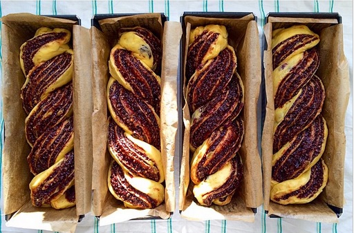 Andreea s-a trezit de dimineata sa coaca cozonaci