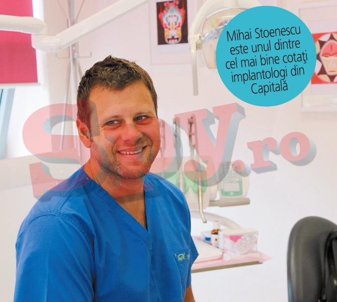 Medicul stomatolog este unul dintre cei mai apreciati implantologi din Romania