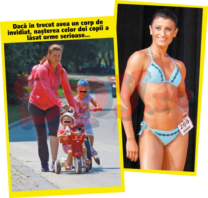 Sarcina Adrianei este extrem de vizibila