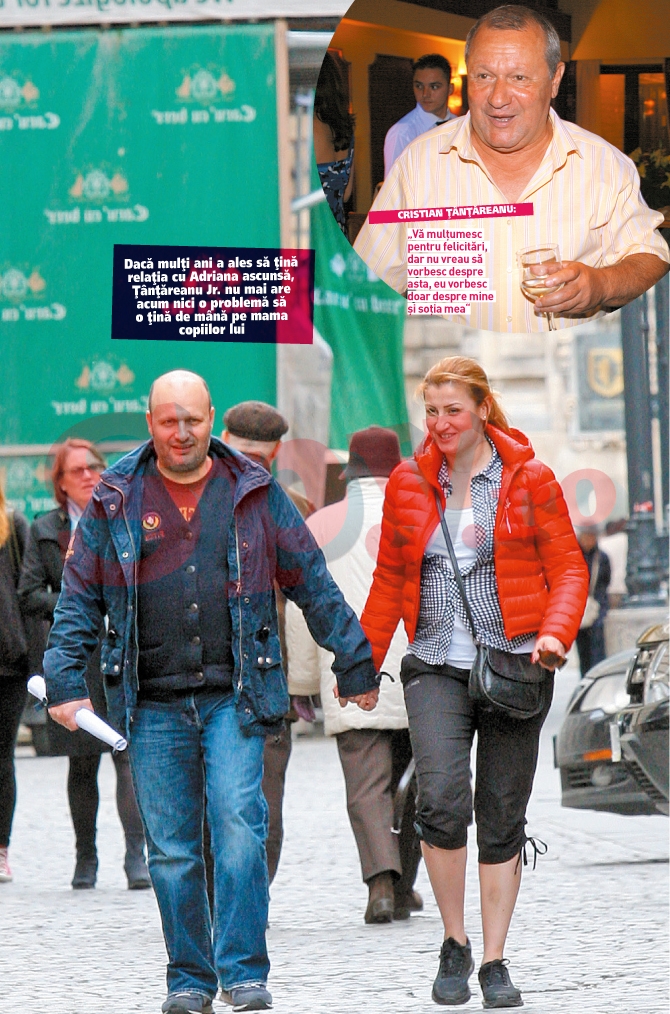 Primele imagini cu Tantareanu Jr si Adriana Nicolae in tandreturi