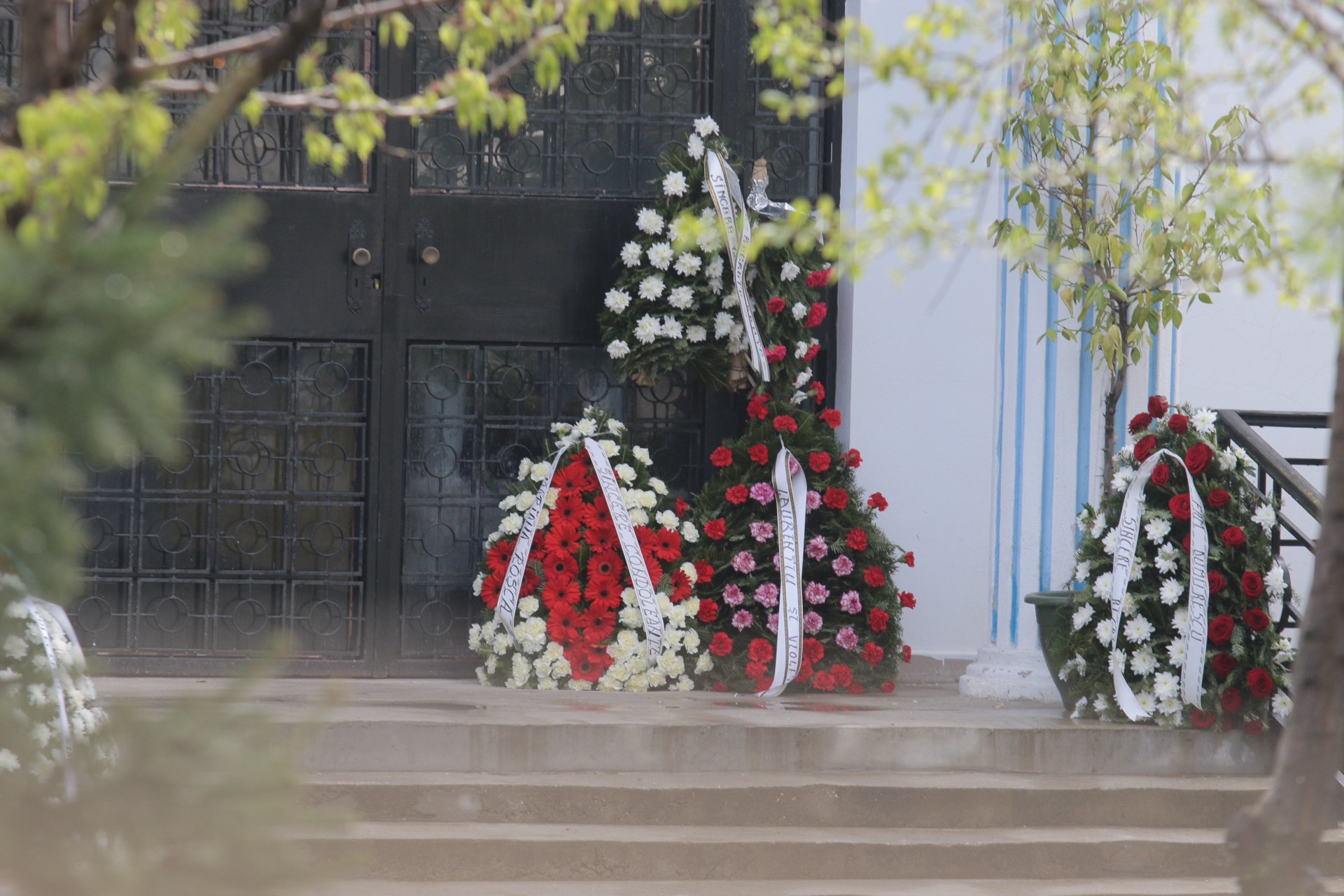 Prietenii si cunoscutii Oanei au trimis coroane