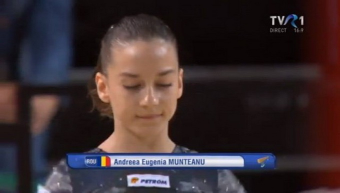 Andreea Munteanu a castigat aurul la barna