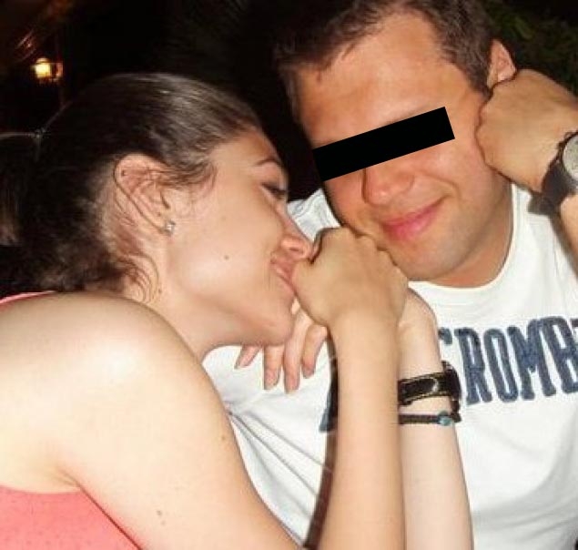 Cristiana si Mihai s-au lasat fotografiati in ipostaze tandre