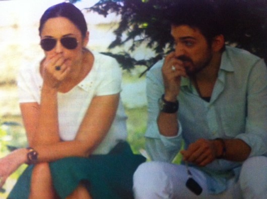 Andreea Marin si Tuncay Ozturk au fost surprinsi de paparazzi Spy in timpul primei discutii conjugale