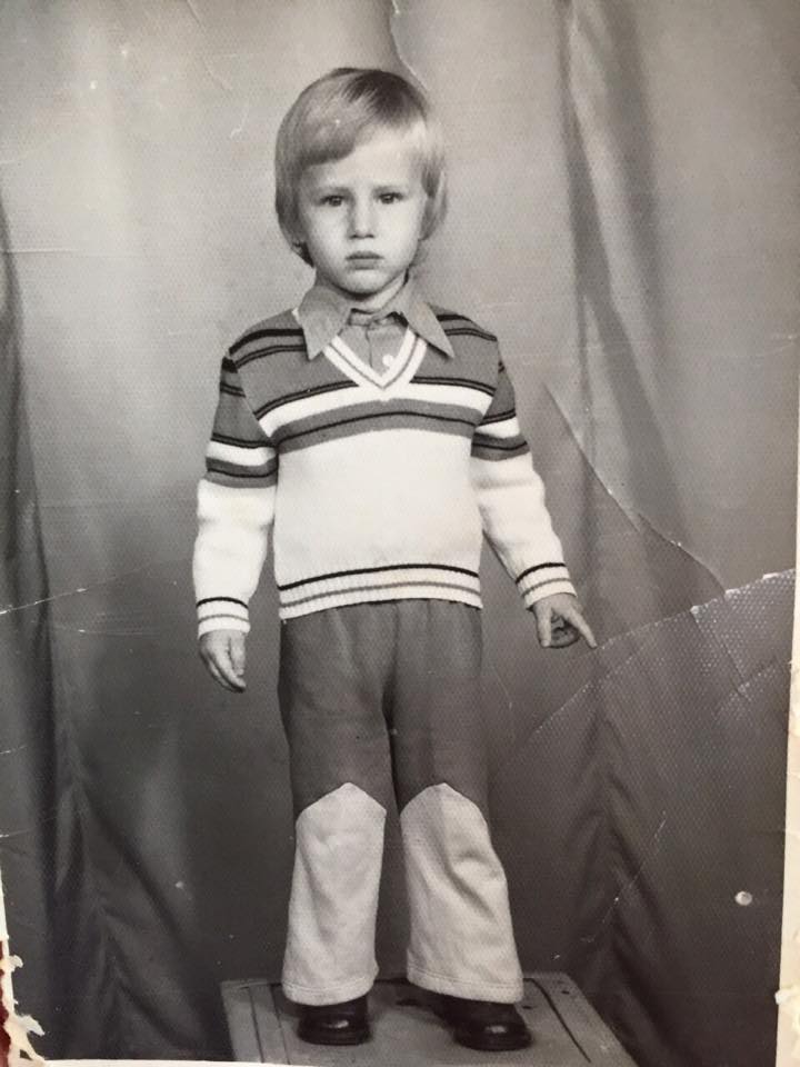 Laurentiu Reghecampf la varsta de trei ani