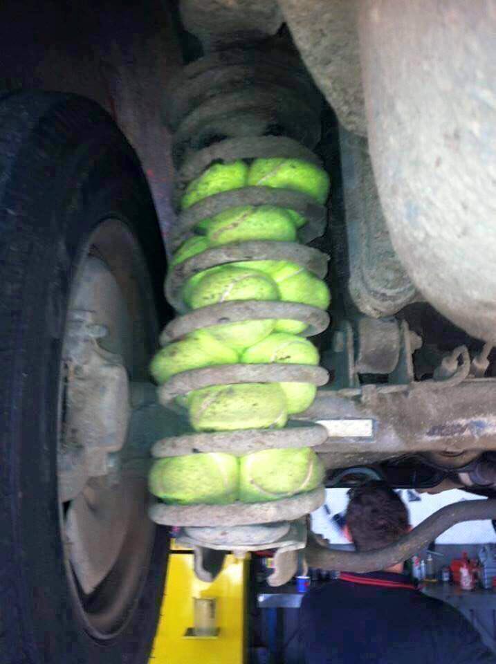 Metoda ingenioasa de reparatie a suspensie