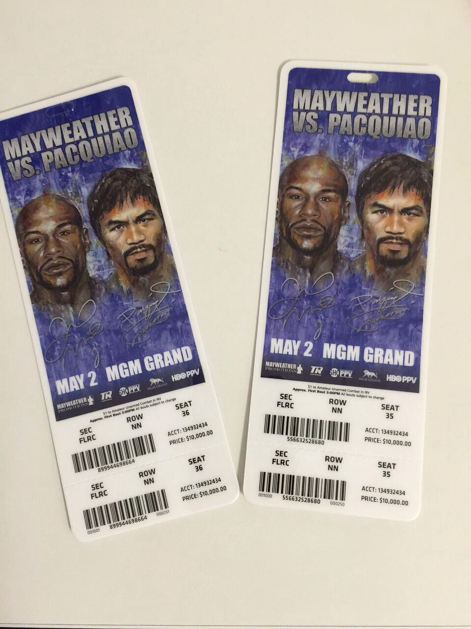 Bute a platit 10.000 de dolari pentru un bilet la 