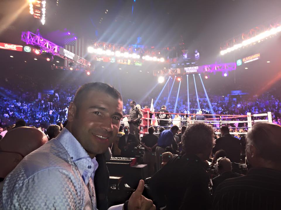 Lucian Bute a fost in sala de la Las Vegas