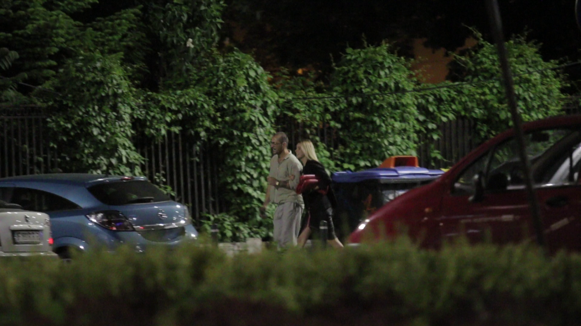 La un moment dat, Diana l-a luat de brat pe Draghia si as s-au plimbat prin centrul Bucurestiului