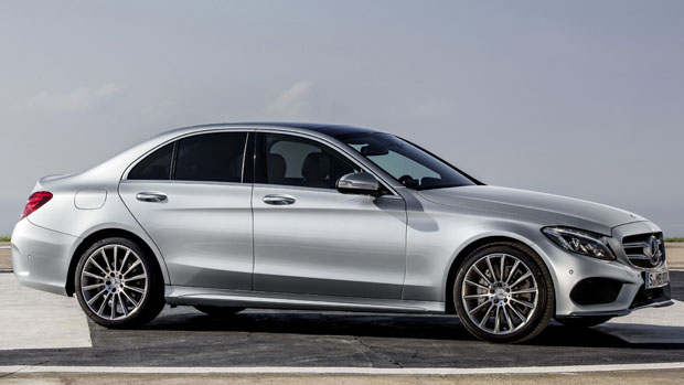 Una dintre masinile care i-au disparut este un Mercedes C-Klasse