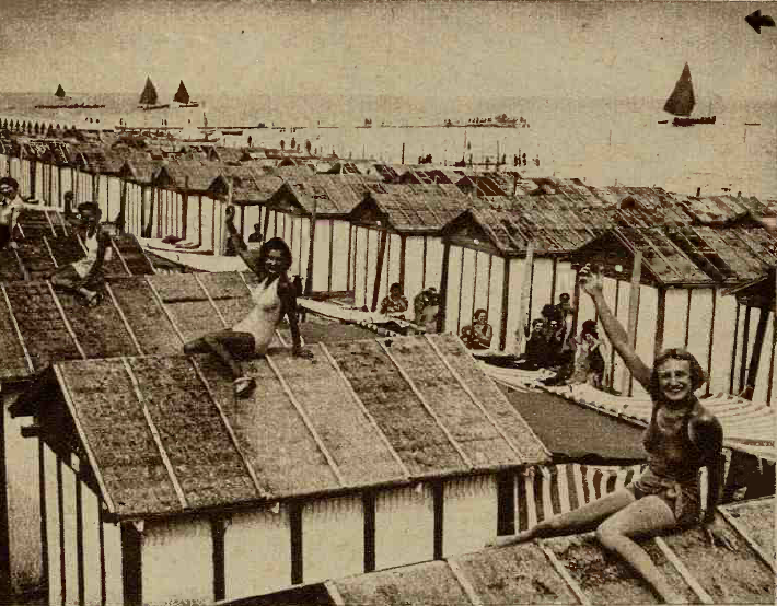 Plaja Lido din Venetia era 