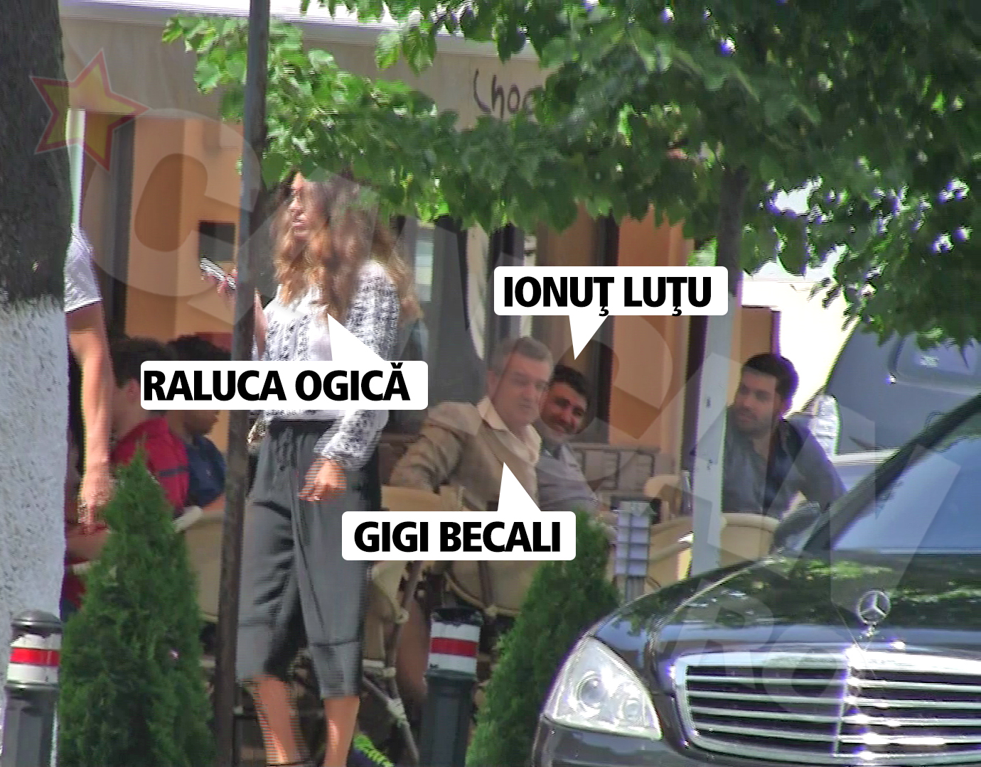 Gigi Becali, cu ochii pe iubita lui Ropotan, Raluca Ogica