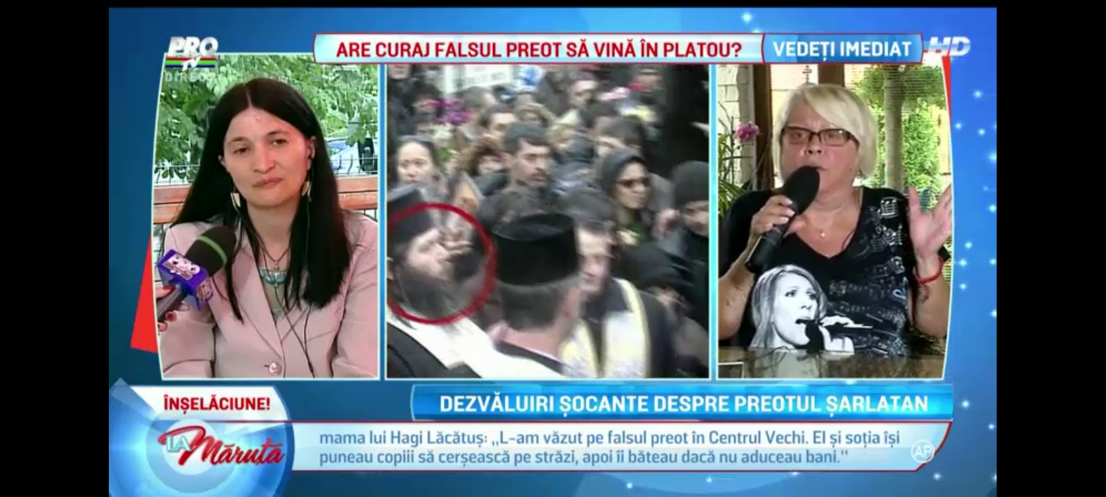 Sotia preotului fals