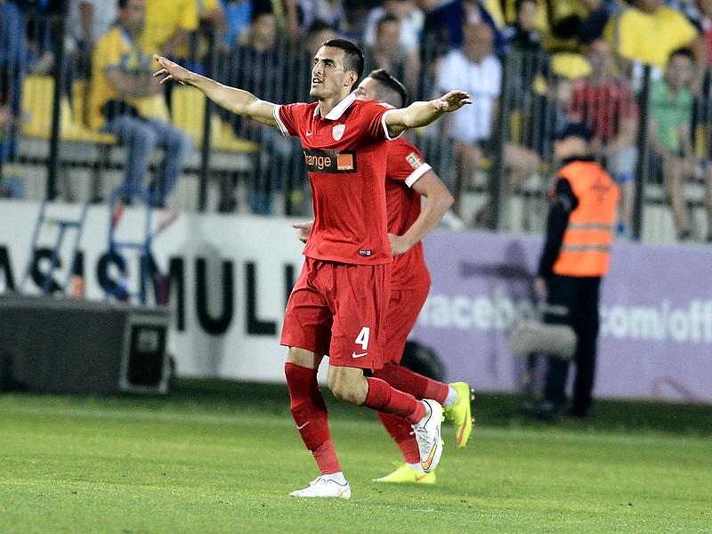 Israelianul a inscris trei goluri in tricoul lui Dinamo si a avut evolutii apreciate in acest retur