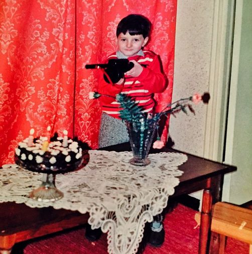 Mihai Morar in copilarie