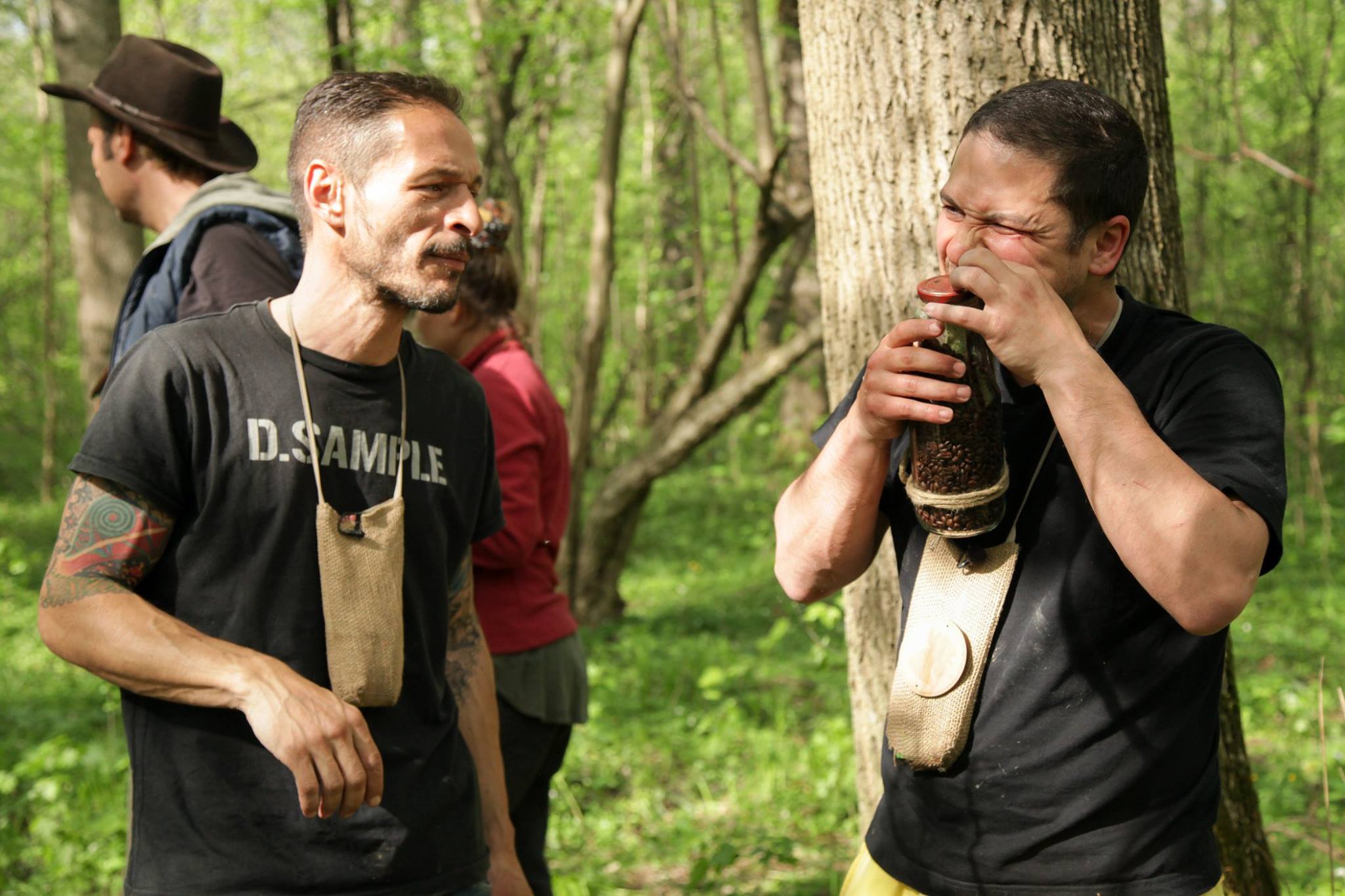 George Vintila si Augustin Viziru la