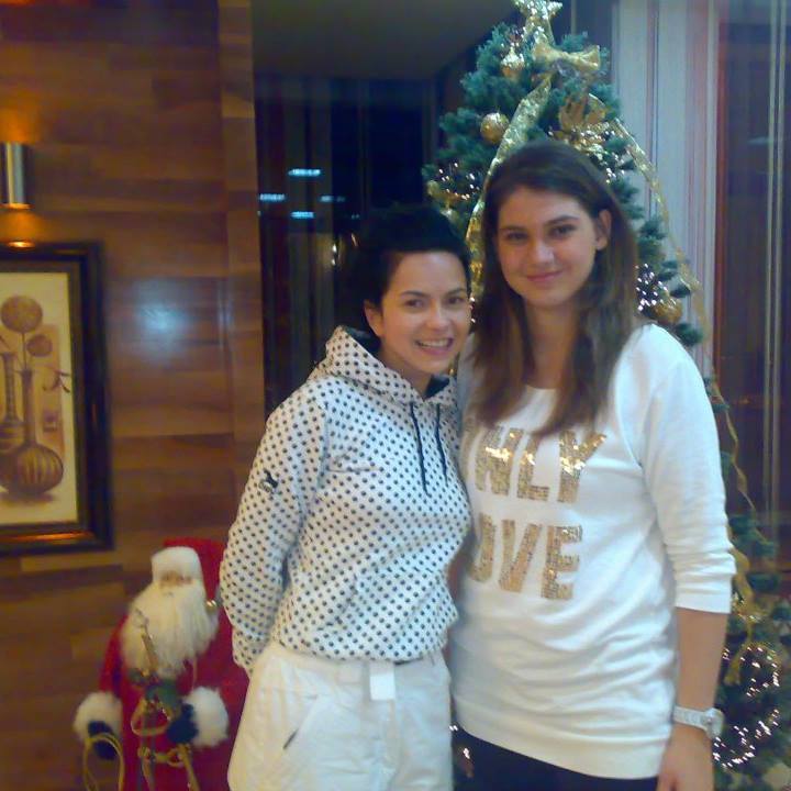 Alexandra Dominique este buna prietena cu Inna