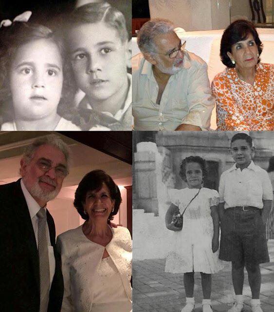 Placido Domingo si sora sa, Maria Jose