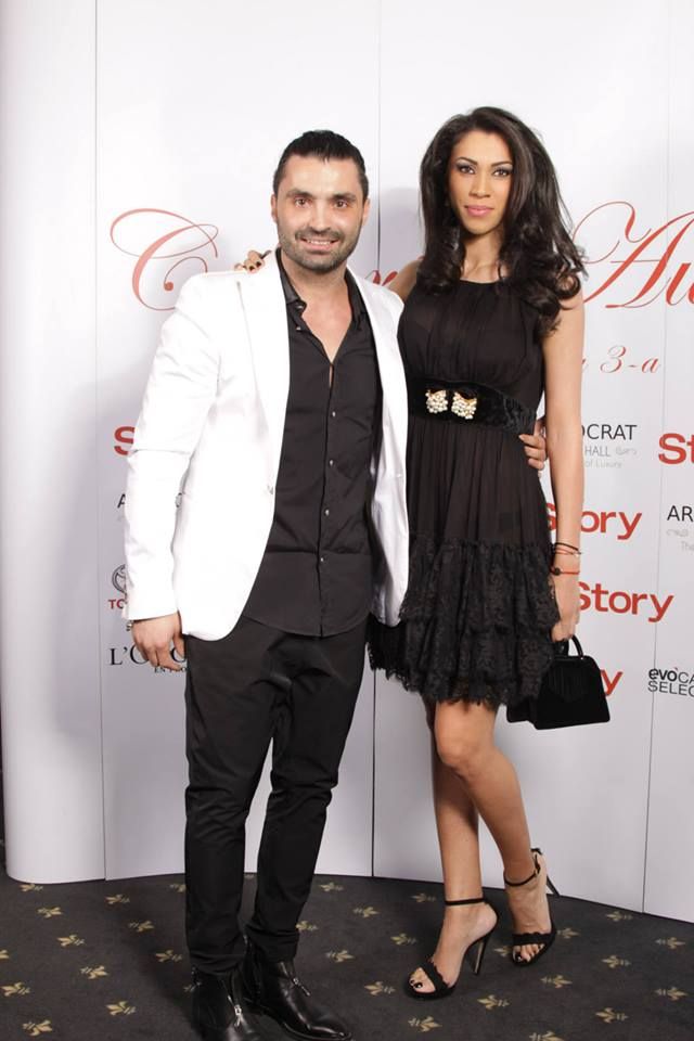 Pepe alaturi de sotia sa Raluca