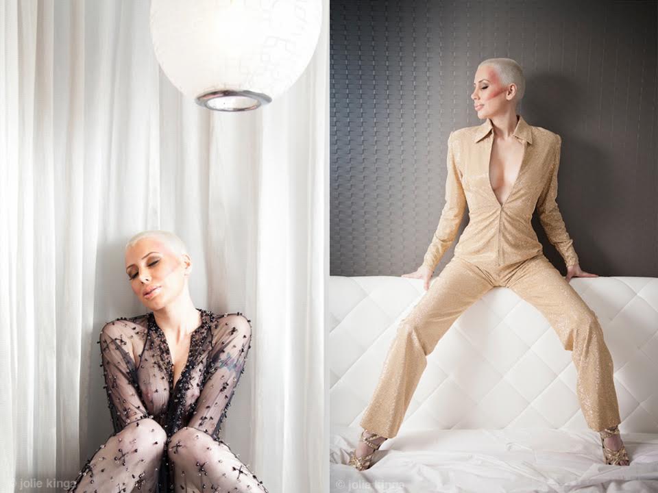 Catalina Toma a pozat cu sfarcurile la vedere