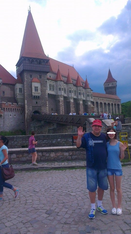 Toni Ionescu si fiica lui