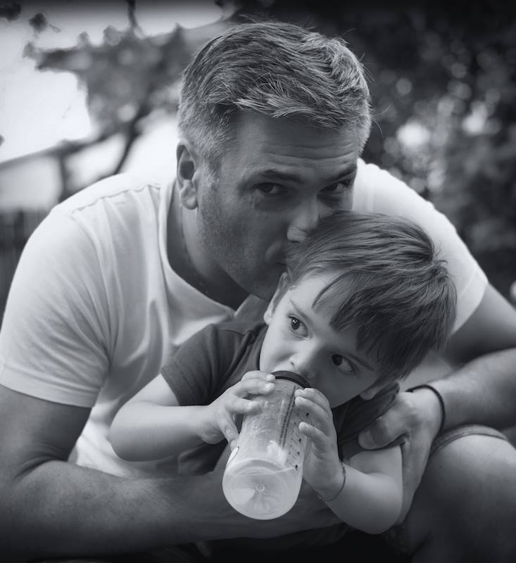 Mircea Radu si fiul sau, Tudor