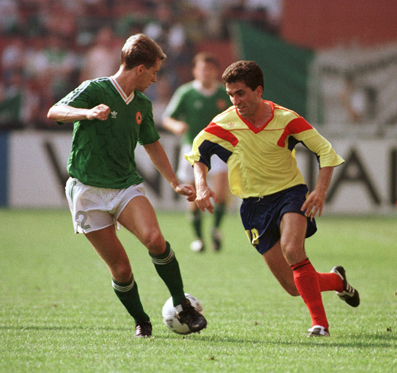 Hagi la turneul din Italia 1990