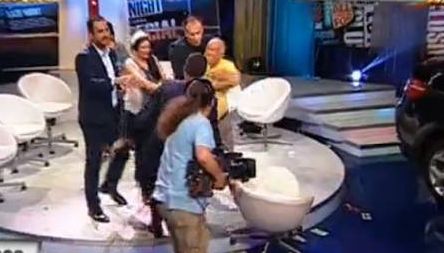 Scandal monstru in platoul unei emisiuni TV