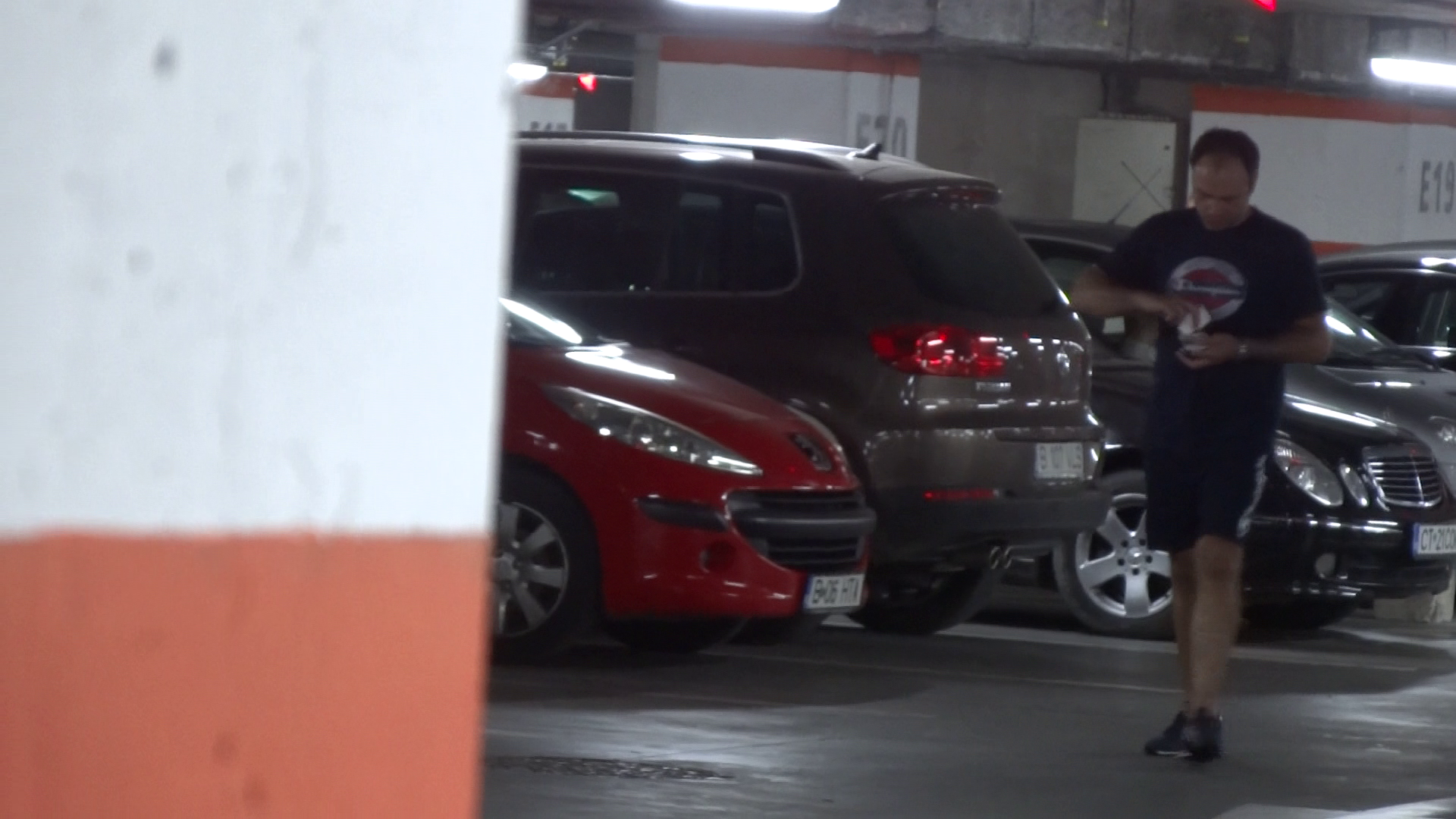 Bianca Brad, cu sotul la mall